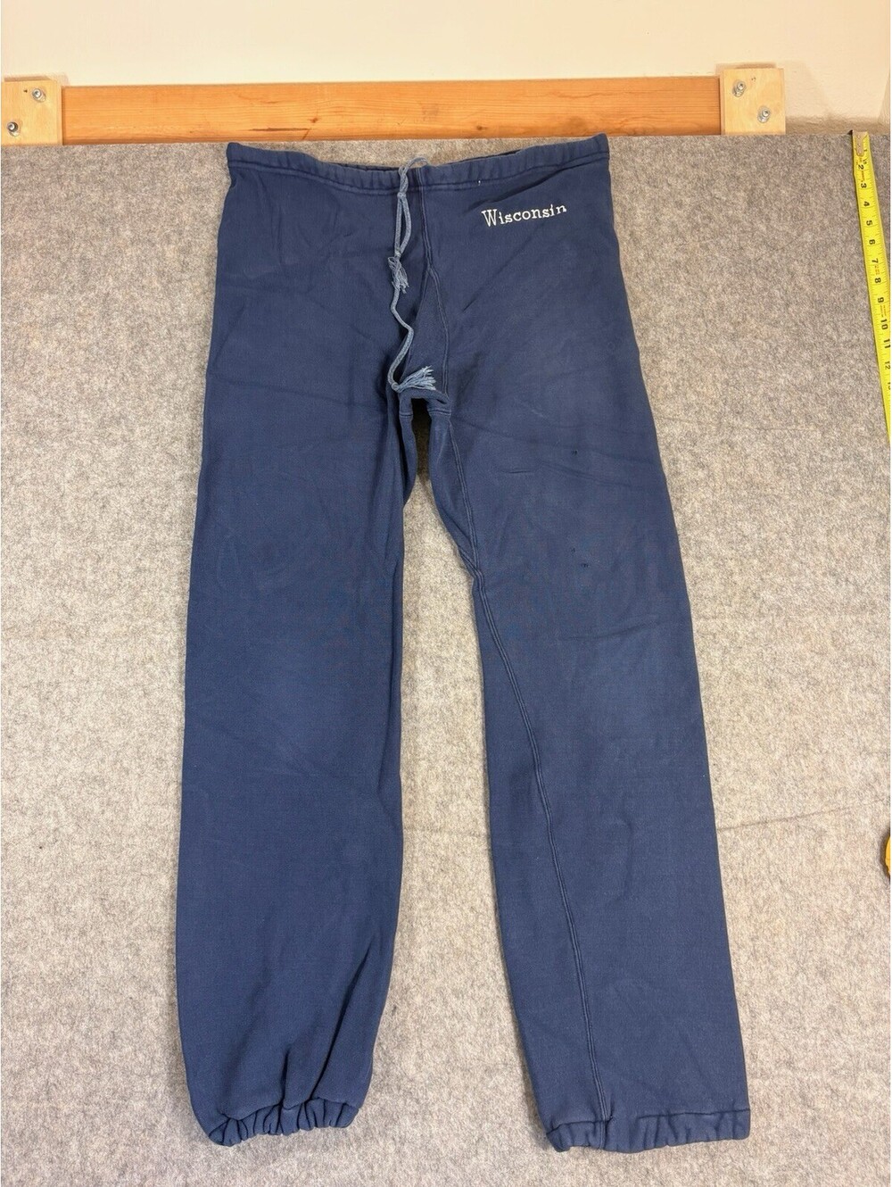 Vintage 70s 80s Champion Reverse Weave Warmup Sweatpants Blue Men’s Large